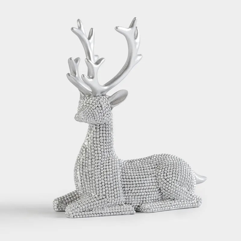 Мүсінше, 13 см, полирезин, шампан, Бұғы, Deer sparks