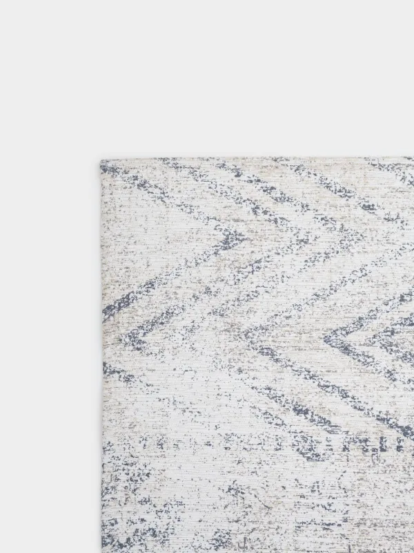 Кілем, 150х210 см, шенилл/мақта, сарғылт-қоңыр, Патчворк басып шығару, Cave, image-5