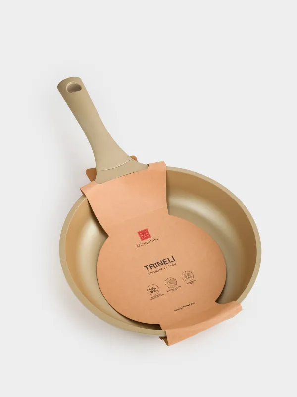 Таба, 24 см, жабыны бар, алюминий, алтын, Trineli, image-6