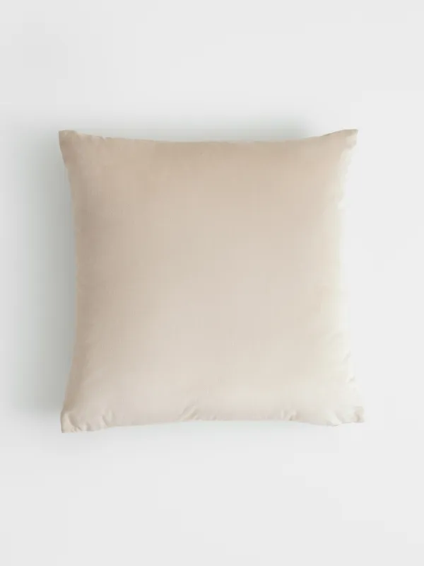 Сәндік жастық, 45х45 см, барқыт, сарғылт-қоңыр, Шашыраулар, Sparkly, image-1