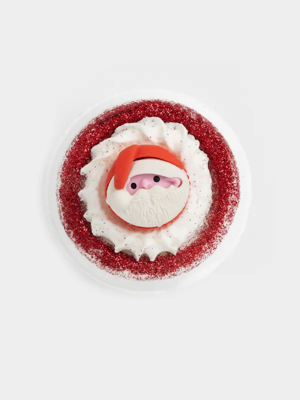 Бомбочка для ванны, с игрушкой, Земляника, Christmas spa, image-0
