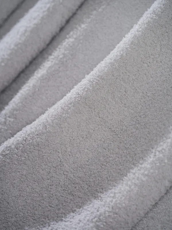 Көрпе, 130х170 см, екі жақты, полиэстер, ашық сұр, Neutral, image-3