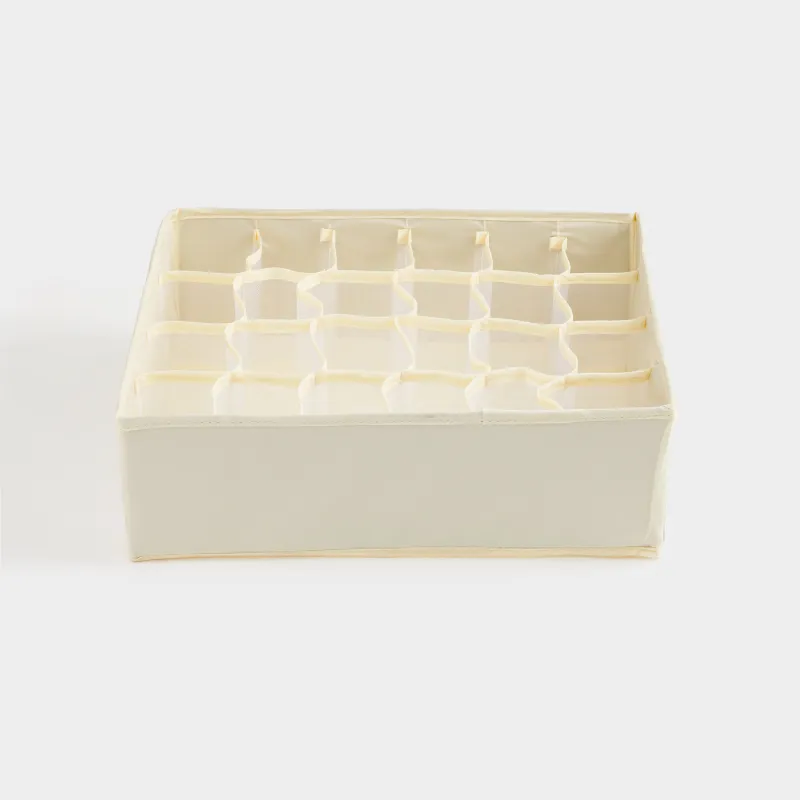 Органайзер-разделитель для ящиков, 35х35 см, 24 отд, текстиль, бежевый, Pedant light, image-2