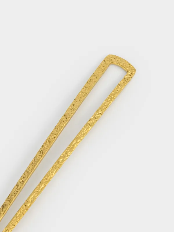 Шөміш, 22 см, болат, алтын, Viron gold, image-4