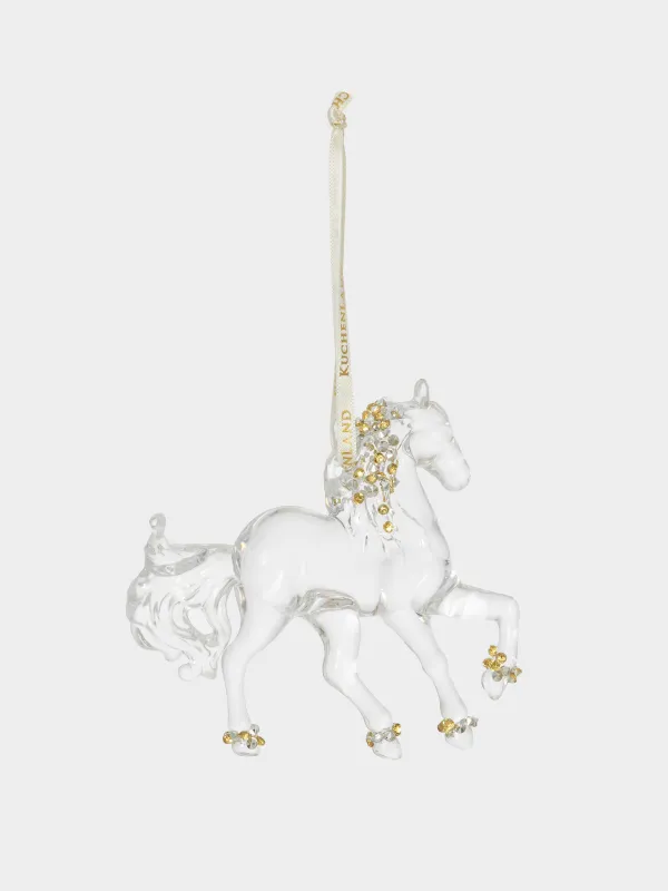 Шырша ойыншығы, 13 см, акрил, Жылқы, Figure crystal, image-1