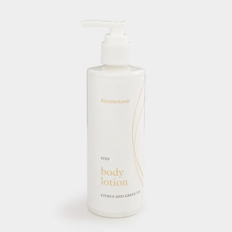 Косметикалық жиынтық, 2 зат, душқа арналған гель/денеге арналған лосьон, Цитрус/Көк шай, Step, image-1