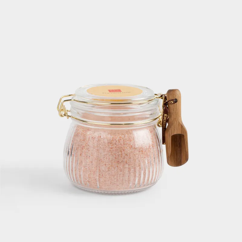 Емкость для специй, 12 см, с наполнением, Розовая соль, Seasoning, image-0