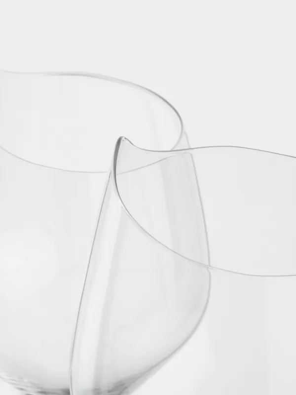 Ақ шарап бокалы, 400 мл, 2 дана, кристалды шыны, Charm L wavy, image-3