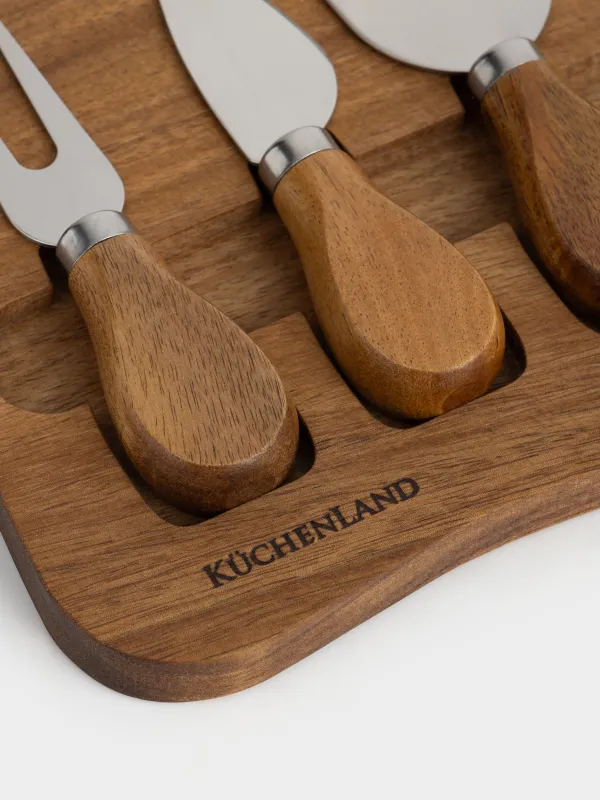 Набор для сыра, 4 пр, Noble tree, image-3