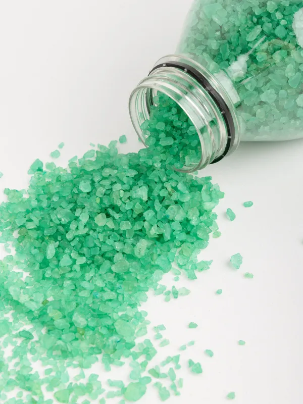 Соль для ванны, 600 гр, зеленая, Пихта, Fragrant salt, image-1