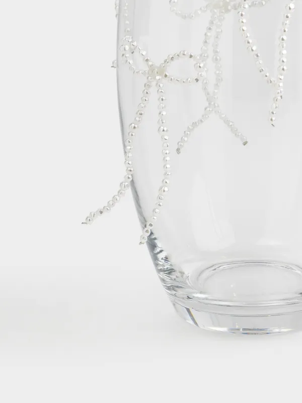 Гүл вазасы, 30 см, шыны/пластик, Бантиктер, Varieses pearl, image-2