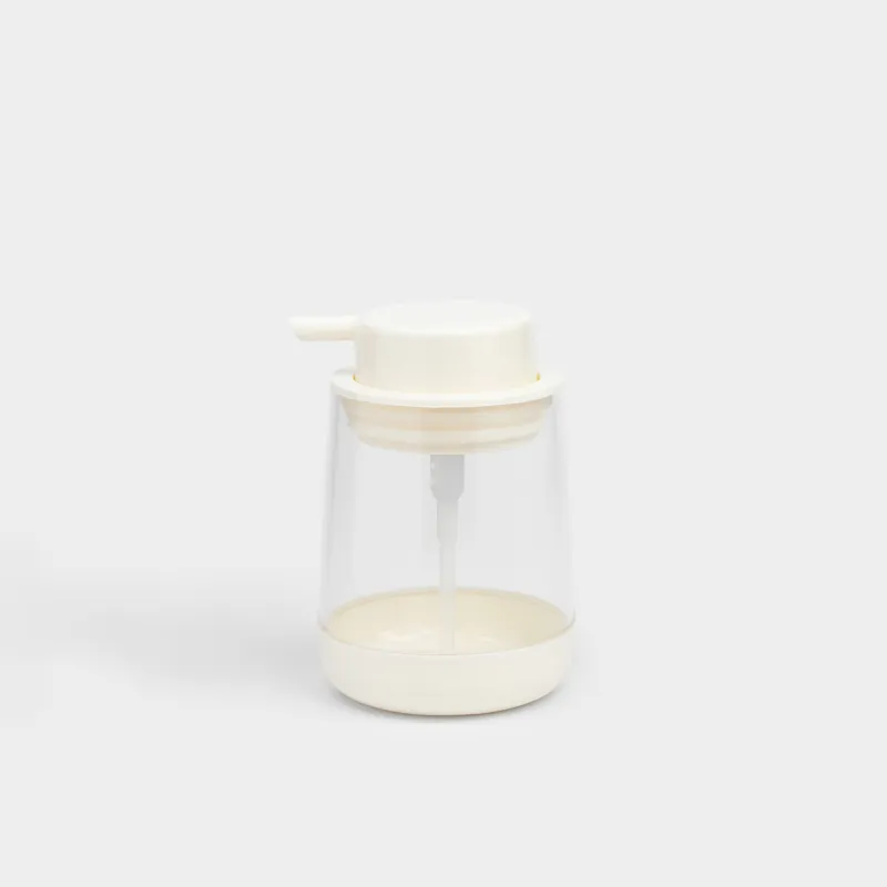 Сұйық сабынға арналған диспенсер, 300 мл, пластик, сүт түстес, Eleos