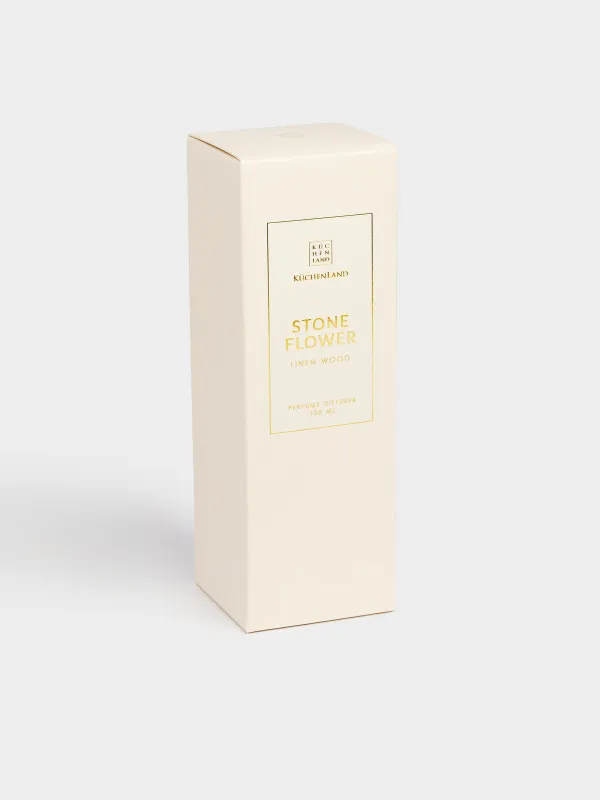 Ароматический диффузор, 100 мл, Linen Wood, Stone flower, image-3
