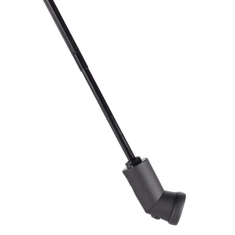 Қолшатыр, 59 см, жиналмалы, Автоматты, фонарьмен, эпонж, қара, Ray light, image-3