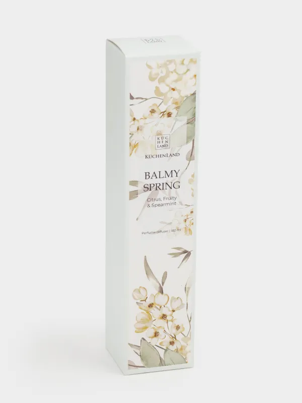 Хош иісті диффузор, 180 мл, кептірілген гүлдермен, Citrus, Fruity & Spearmint, Balmy spring, image-5