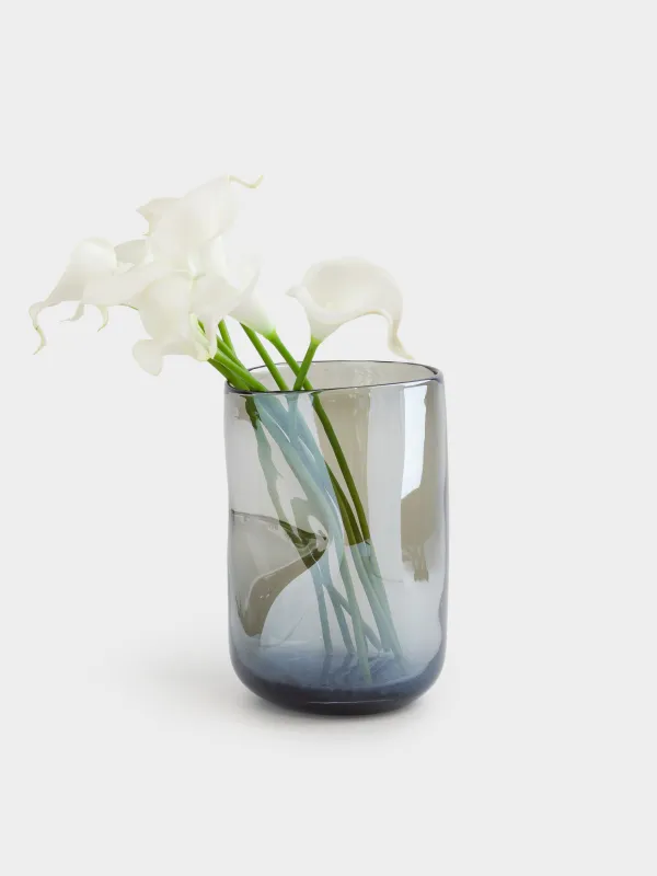 Ваза для цветов, 22 см, стекло, Polar color, image-5
