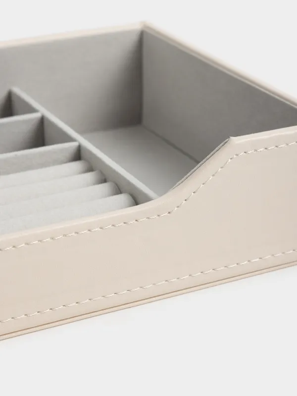 Зергерлік бұйымдарға арналған органайзер, 24х17 см, жасанды былғары/МДФ, түс, Ethics, image-3