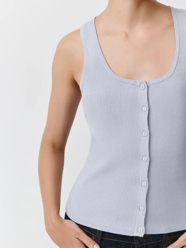 Әйелдерге арналған топ, өлшемі XS, түймелері бар, вискоза/полиэстер, көгілдір, Milou, image-2