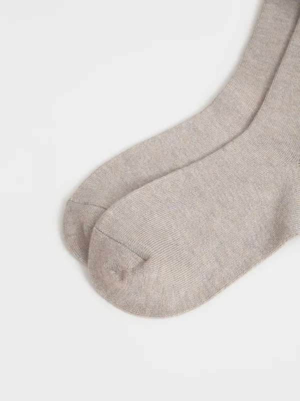 Носки с добавлением шерсти, бежевые, Density warm, image-3