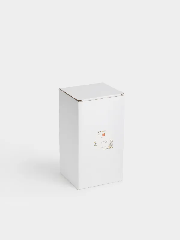 Мүсінше, 22 см, керамика, сұр, Пиджак киген қоян, Easter, image-5