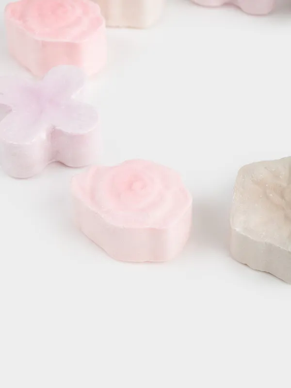 Ваннаға арналған бомба, 270 гр, 9 дана, қорапта, Жеміс-гүлді, Гүлдер, Flower spa, image-1