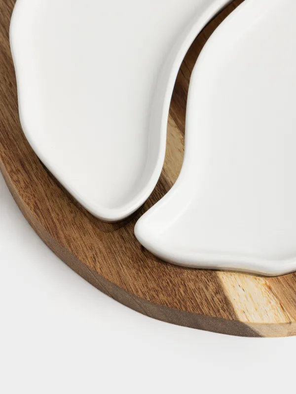 Набор для закусок, на подставке, разборный, Noble tree, image-4