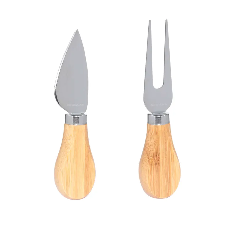 Набор для сыра, 4 пр, блюдо-доска на подставке, керамика/бамбук, Круг, Cheese, image-3