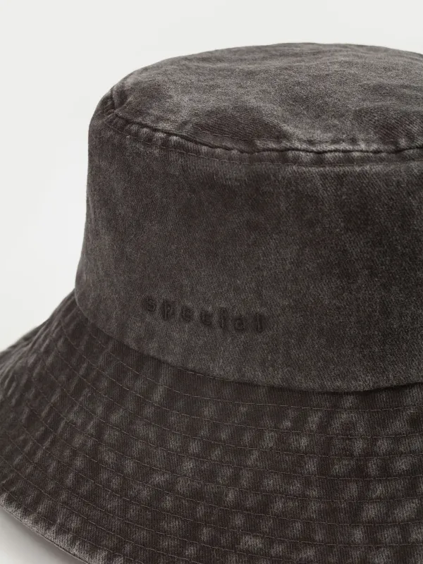 Панама бас киімі, 57 см, бірыңғай өлшем, мақта, қара, арнайы, Shore, image-2