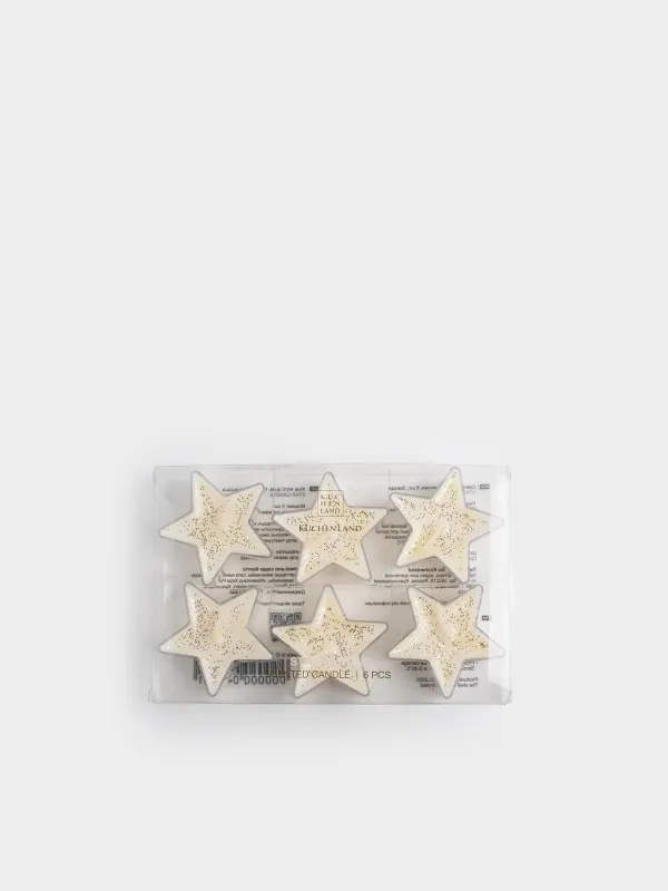 Хош иісті шам, см, 6 дана, Хош иіс, Жұлдыз, Star candle, image-4