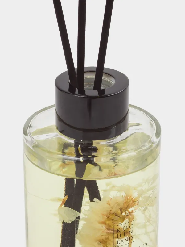 Ароматический диффузор, 180 мл, с сухоцветами, Bergamot Lemon, Balmy spring, image-1