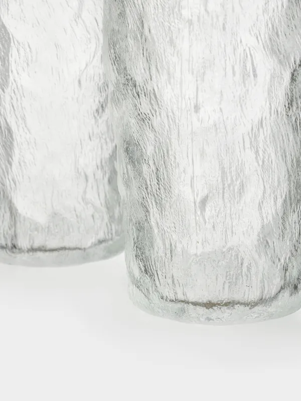 Стақан, 13 см, 350 мл, 2 дана, шыны Р, Мыжылған әсер, Crumple, image-4