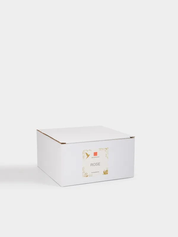 Подсвечник, 9x4 см, для чайной свечи, фарфор P, молочный, Роза, Rose, image-5