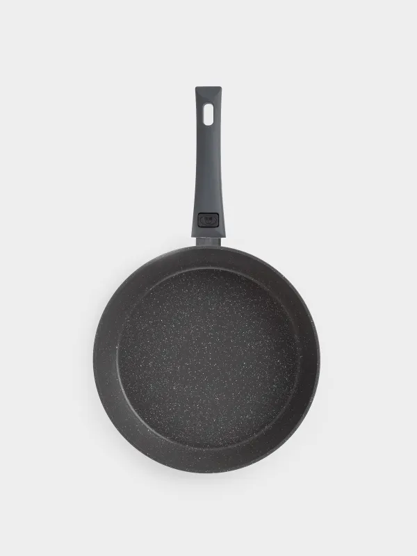 Таба, 28 см, қақпағы бар, алынбалы тұтқасы бар, жабыны бар, алюминий, Scandia, image-3