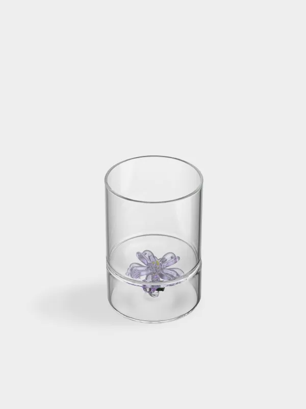 Стақан, 12 см, 300 мл, шыны Б, Гүл, Shape, image-1