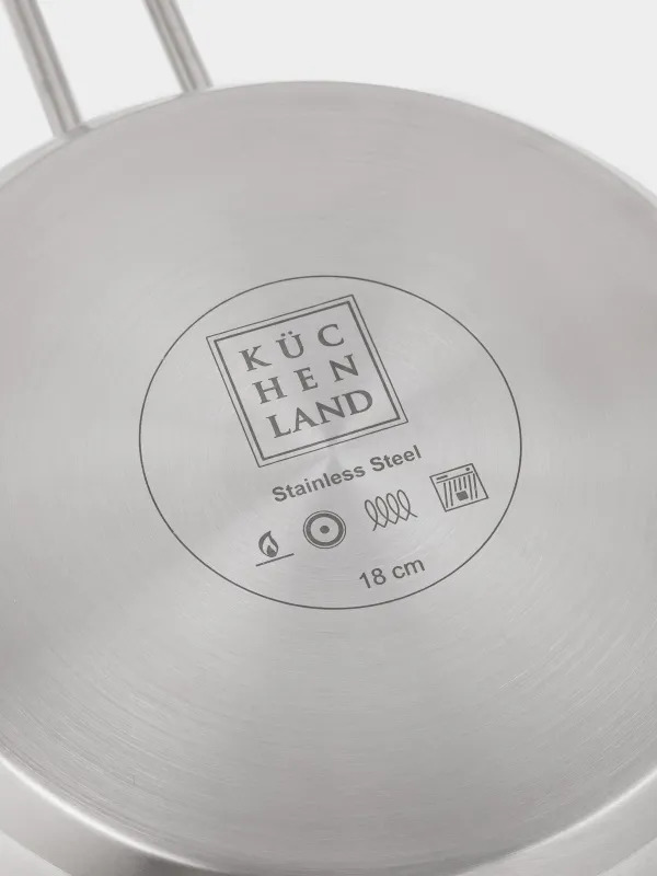 Набор посуды, 3 пр, сталь/стекло, Egoist lite, image-9