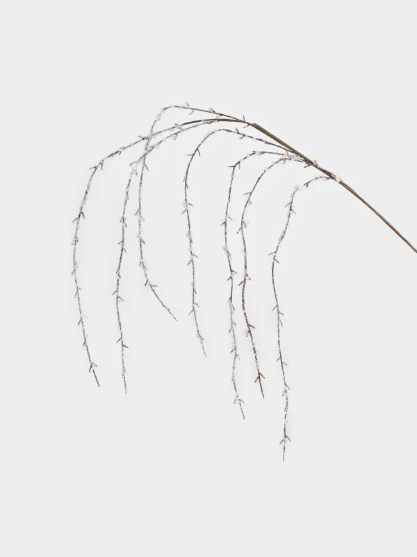 Ветка декоративная, 65 cм, Ледяная ветка, Crystal decor, image-1