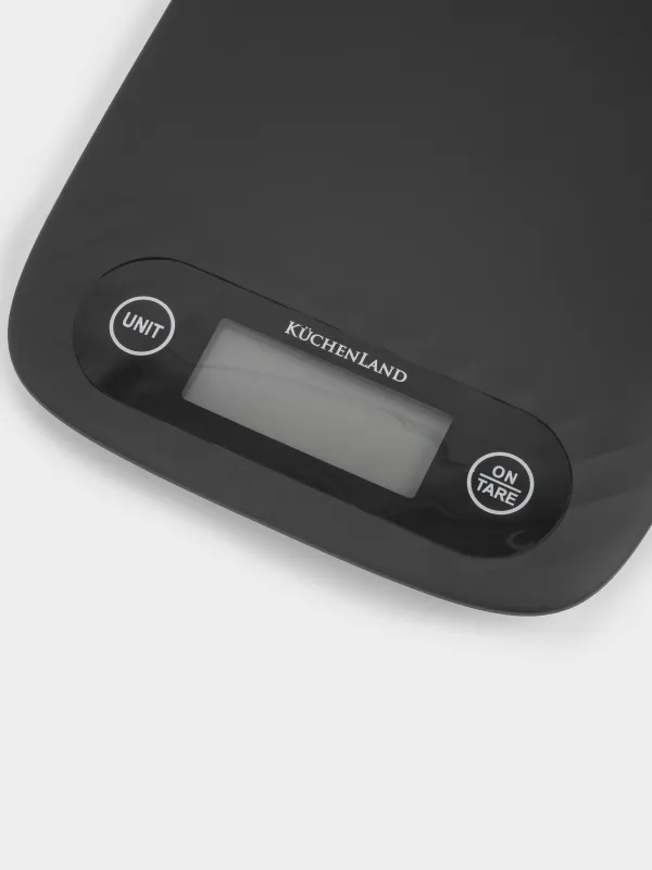 Ас үй таразылары, 22х16 см, электронды, аспалы, пластик/резеңке қара, Libra, image-2