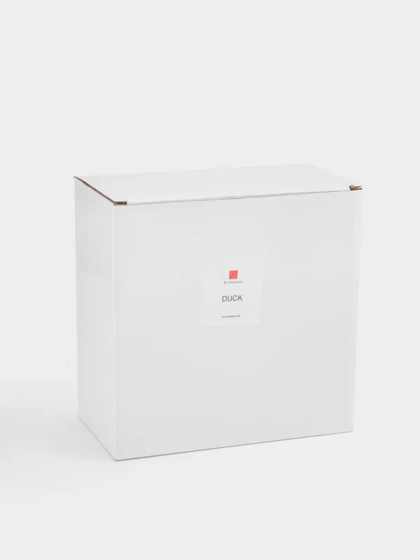 Бөлімі бар тәрелке, 21х20 см, 3 бөлім, керамика, жасыл-ақ, Үйрек, Duck, image-7