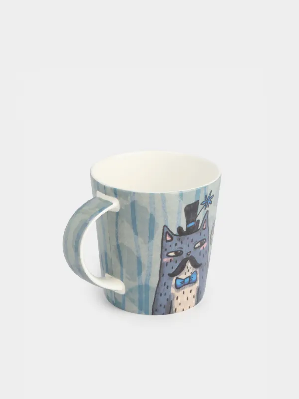 Кружка, 450 мл, фарфор F, Cat, image-1